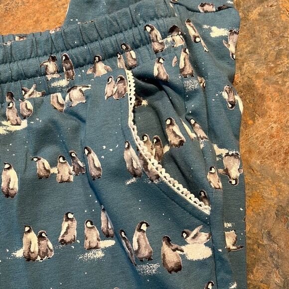 Fat Face Penguin Jogger Leggings Pockets Sz 6 - Picture 5 of 7
